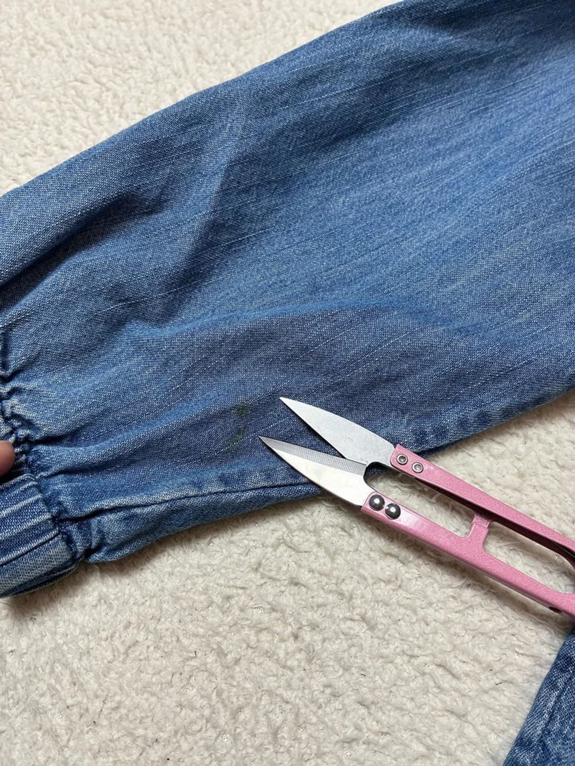 칼하트WIP 자수 로고 데님 코치 자켓 PN8023 상품이미지6