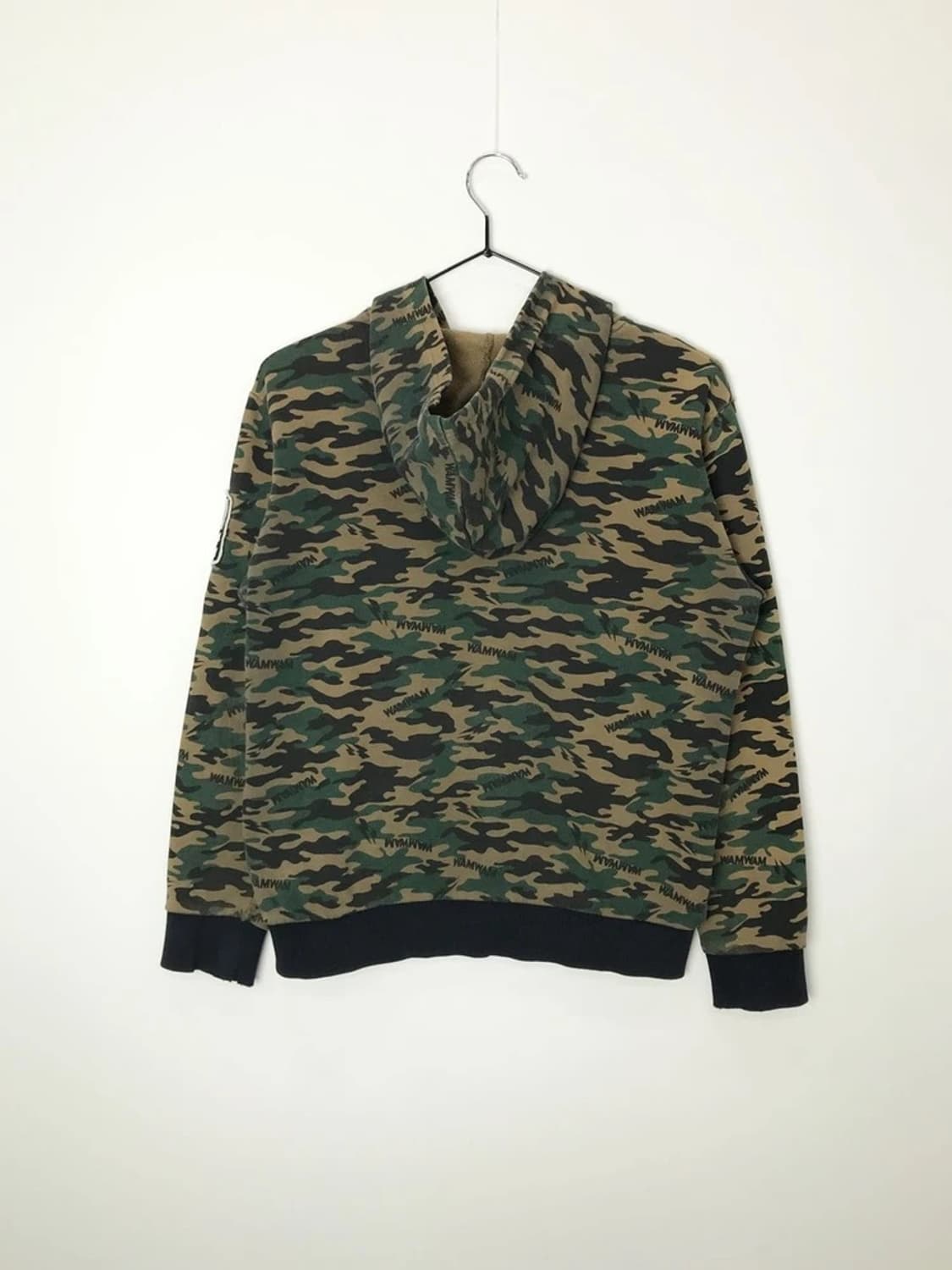 WAMWAM Boys Camo Zip Hoodie 상품이미지4