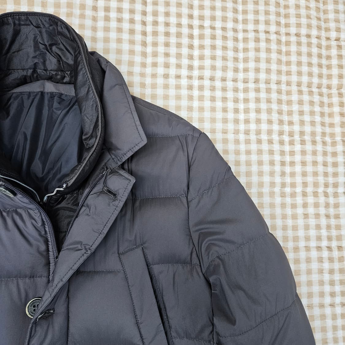 코오롱 웨스트우드 구스다운 패딩 자켓 남자100 상품이미지4