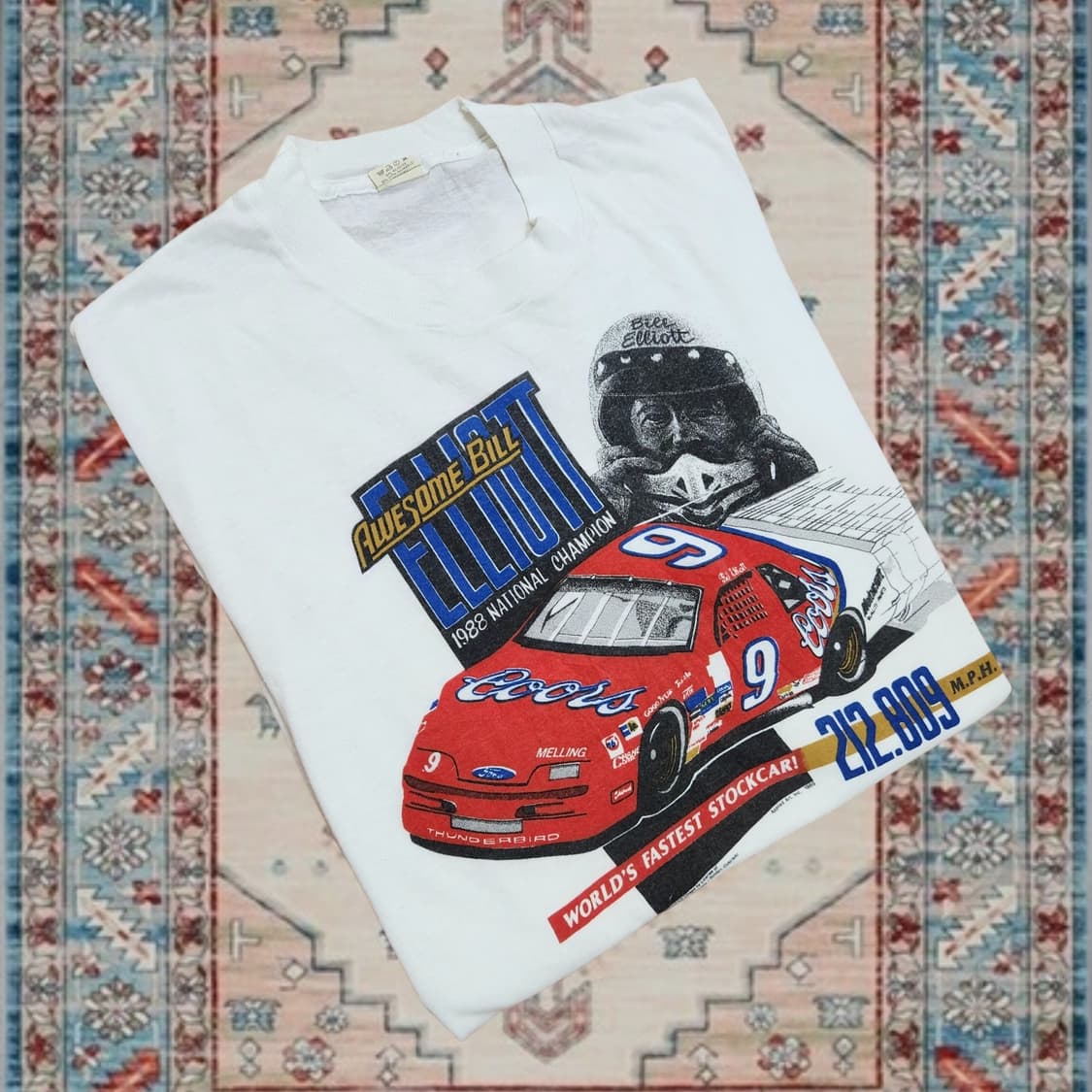 90s USA 나스카 빈티지 레이싱 티셔츠 (2XL) 상품이미지3
