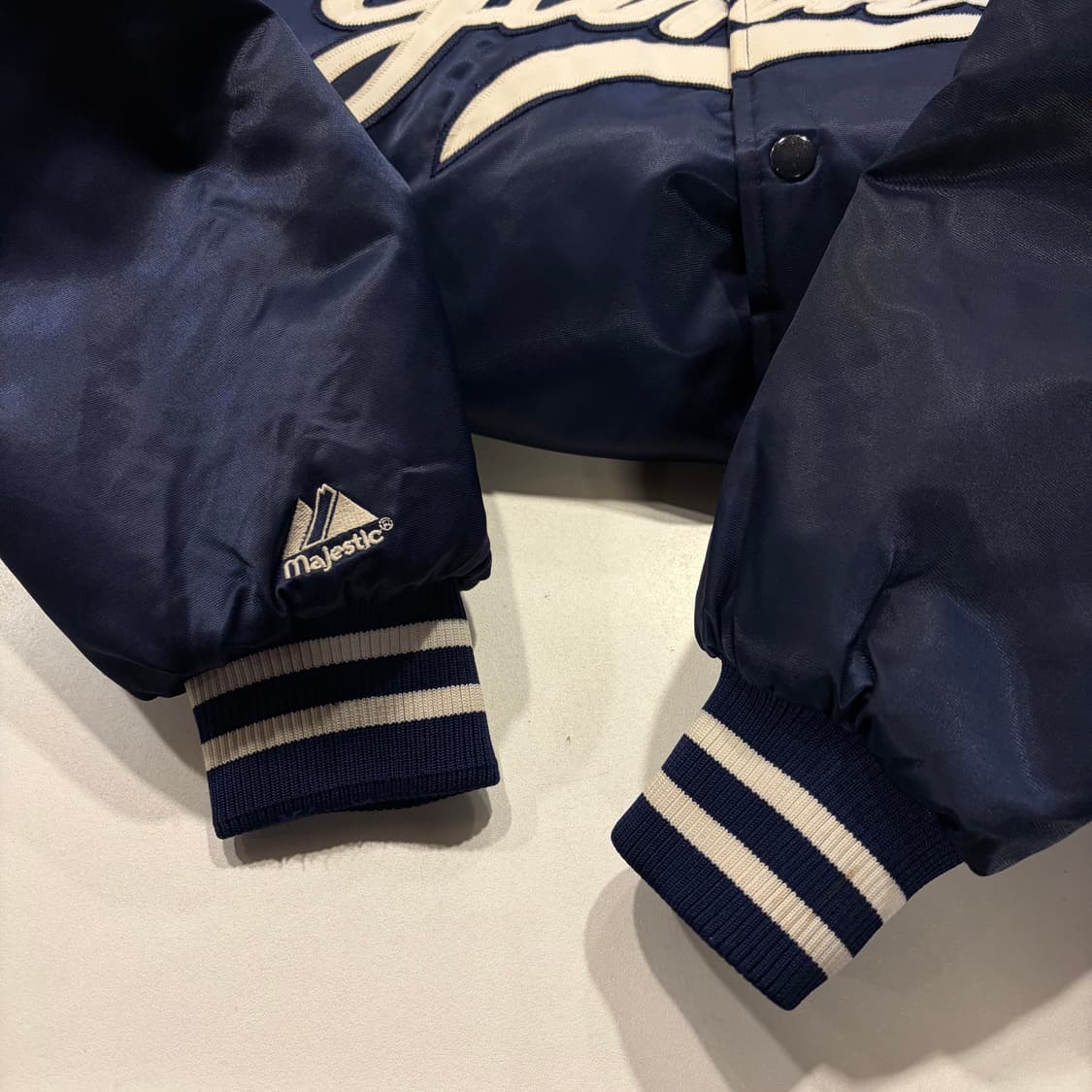 [S] 마제스틱 뉴욕 양키스 어센틱 야구 점퍼 자켓 네이비 C813 상품이미지6