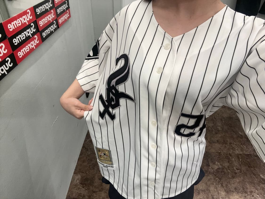 Mitchell & Ness 시카고 화이트삭스 마이클 조던 1994 저지 상품이미지3