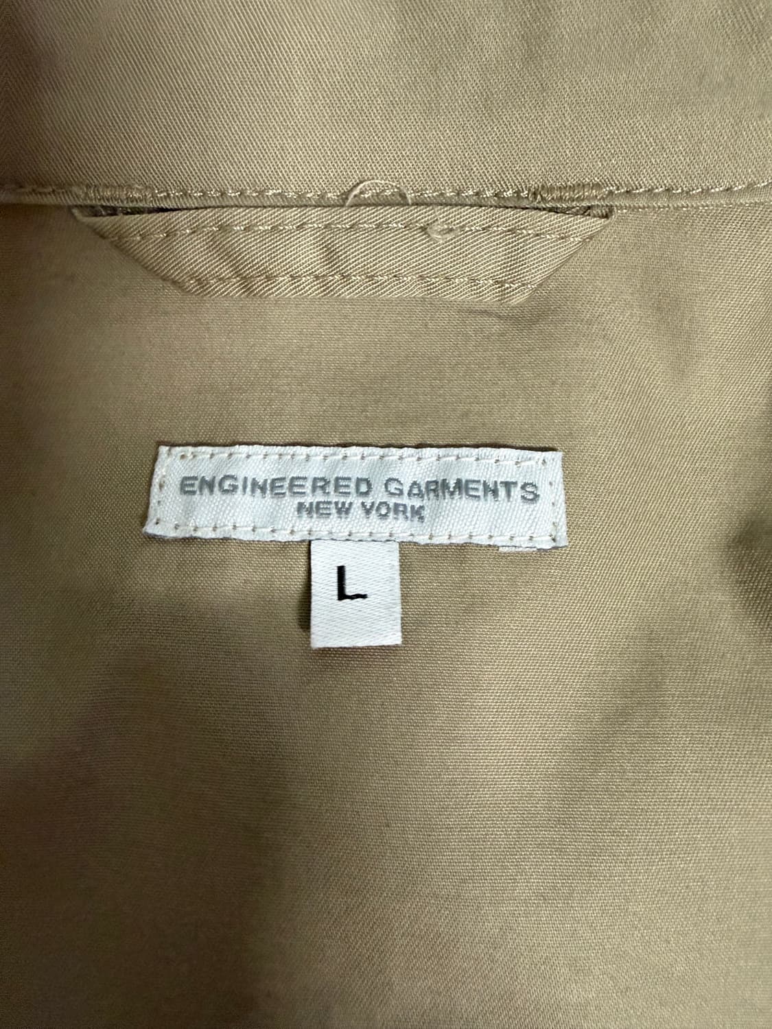 [L] 엔지니어드 가먼츠 NB자켓 베이지 상품이미지4