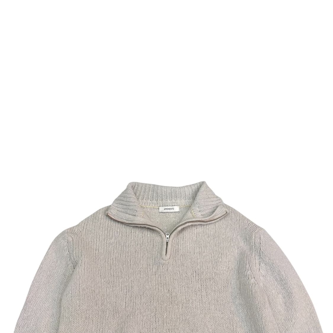 아모멘토 하프 넥 풀오버 니트 상품이미지2