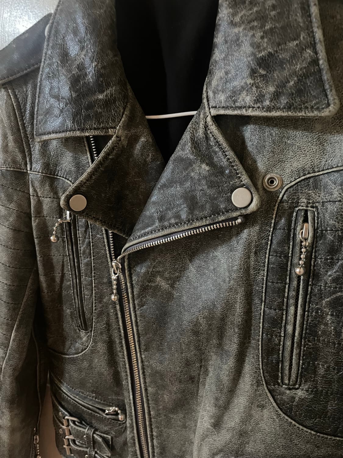 Shop502 리얼레더 자켓 상품이미지2