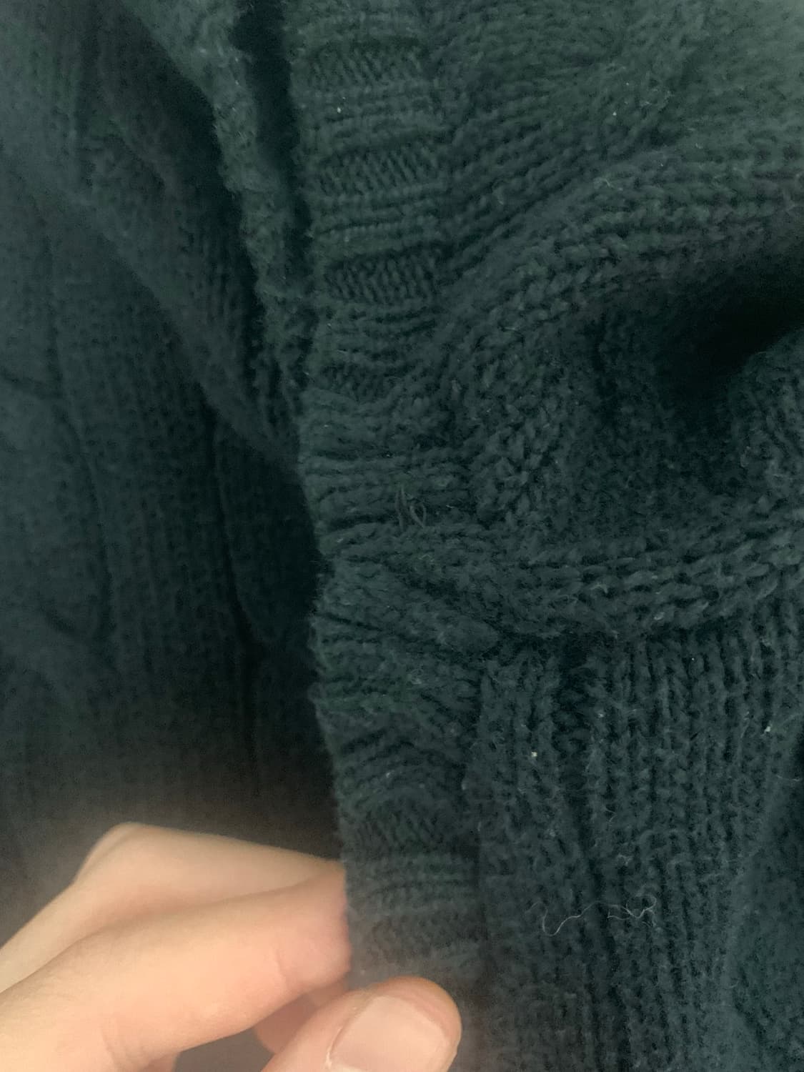 폴로 꽈배기 니트 상품이미지2