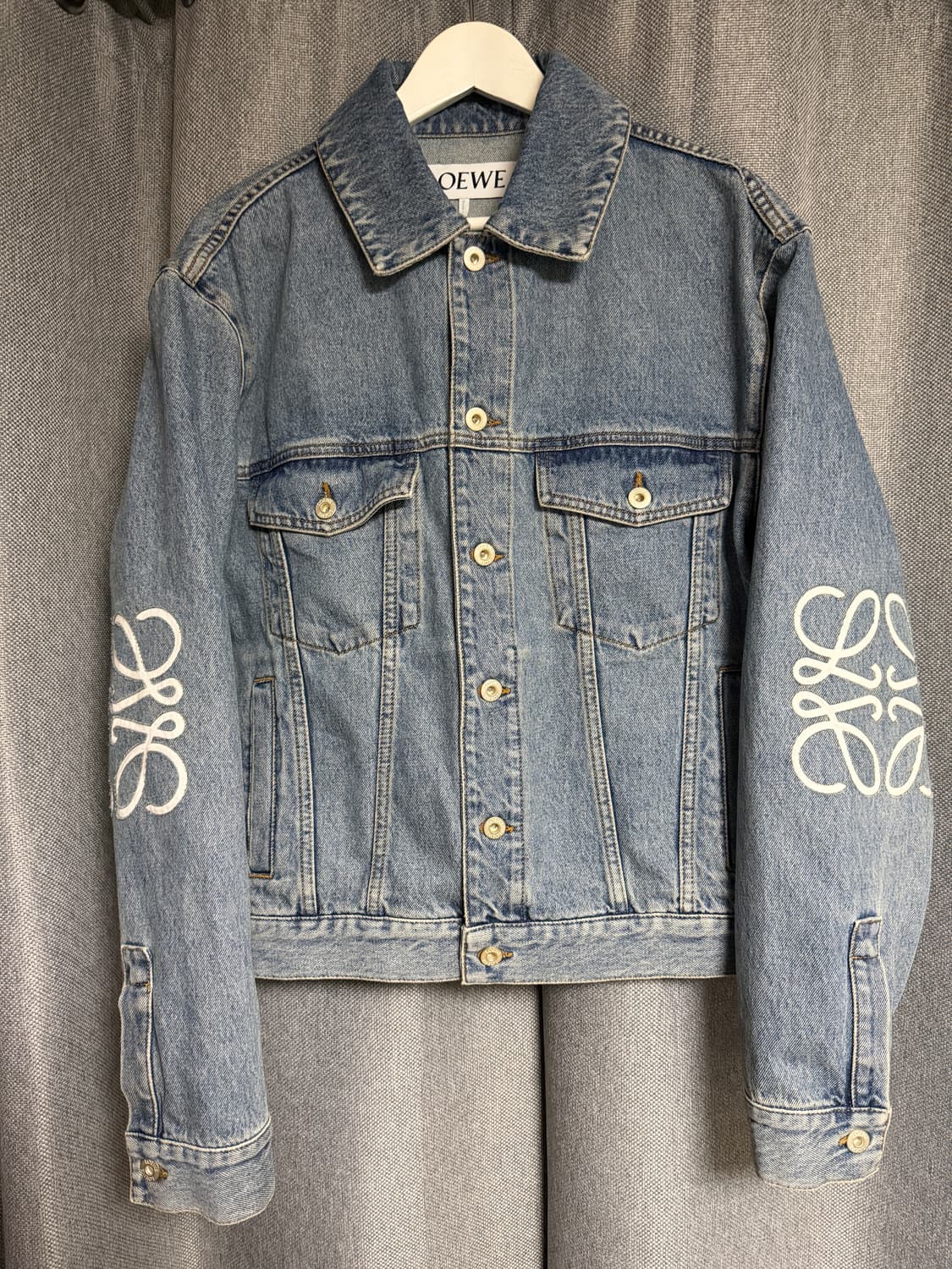 로에베 아나그램 데님 자켓 46 국내매장판 상품이미지1