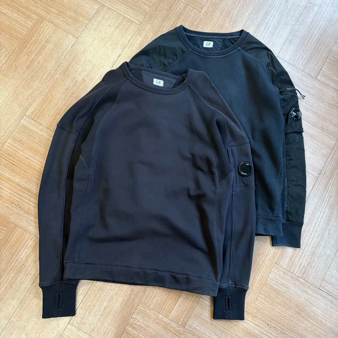 씨피컴퍼니 코튼 & 나일론 믹스 스웻셔츠 상품이미지2