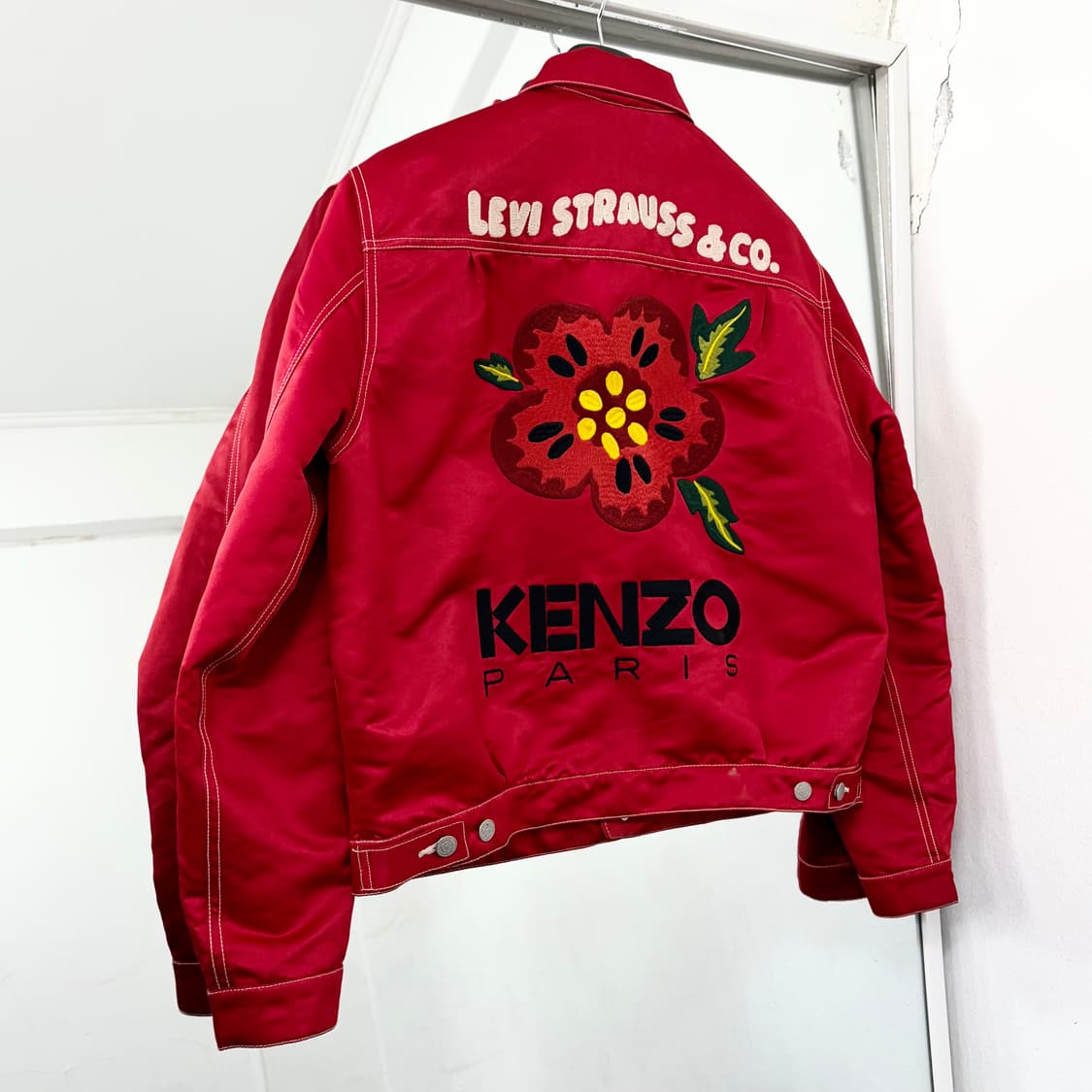 리바이스 X 겐조 타입2 사틴 트러커 자켓 상품이미지6