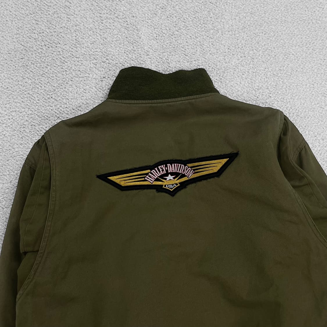 C.A.B Clothing 탱크 후기형 봄버 자켓 카키 상품이미지4