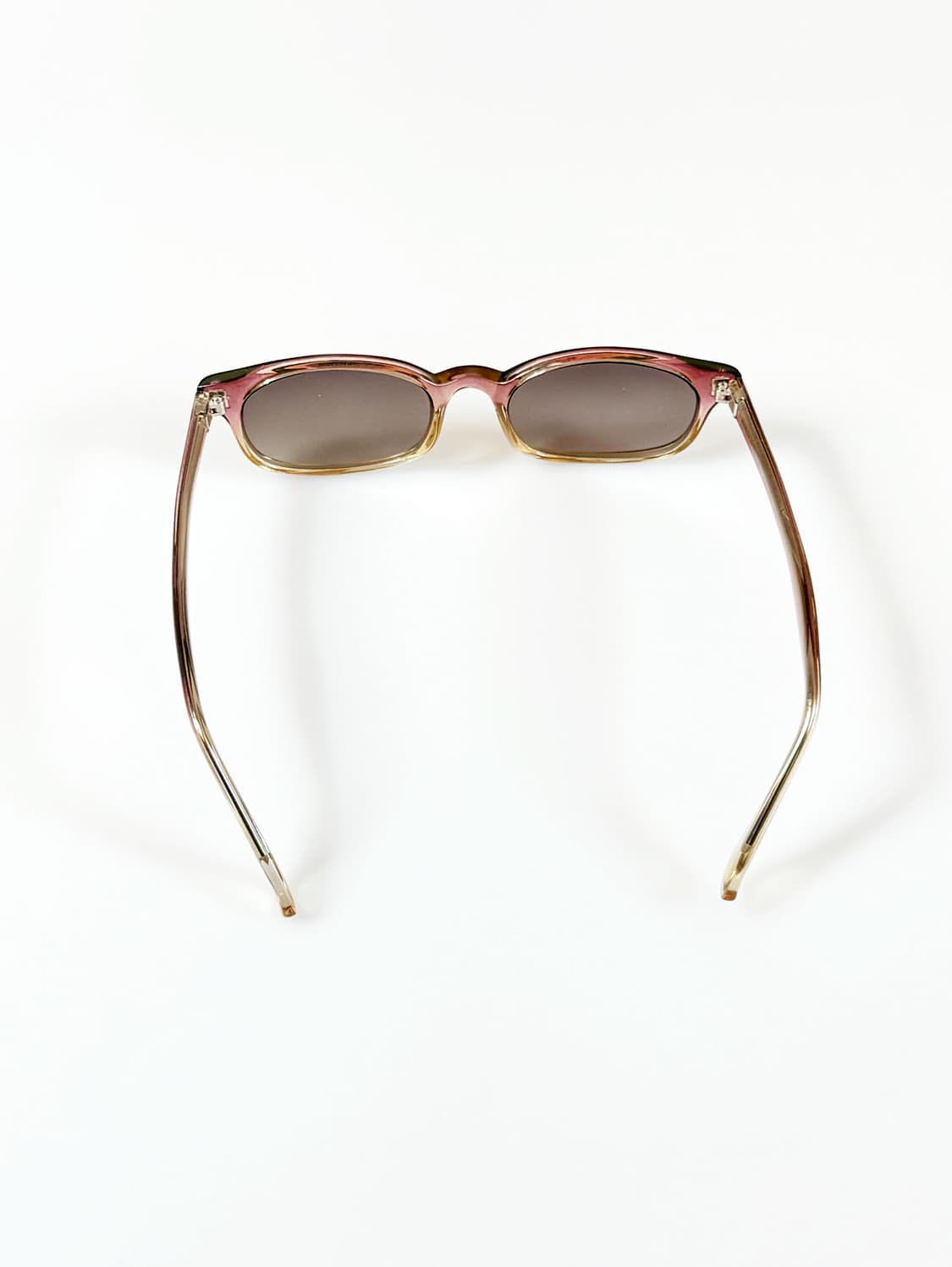 90s PARIM 오벌 뿔테 로즈 그라데이션 빈티지 선글라스 상품이미지5