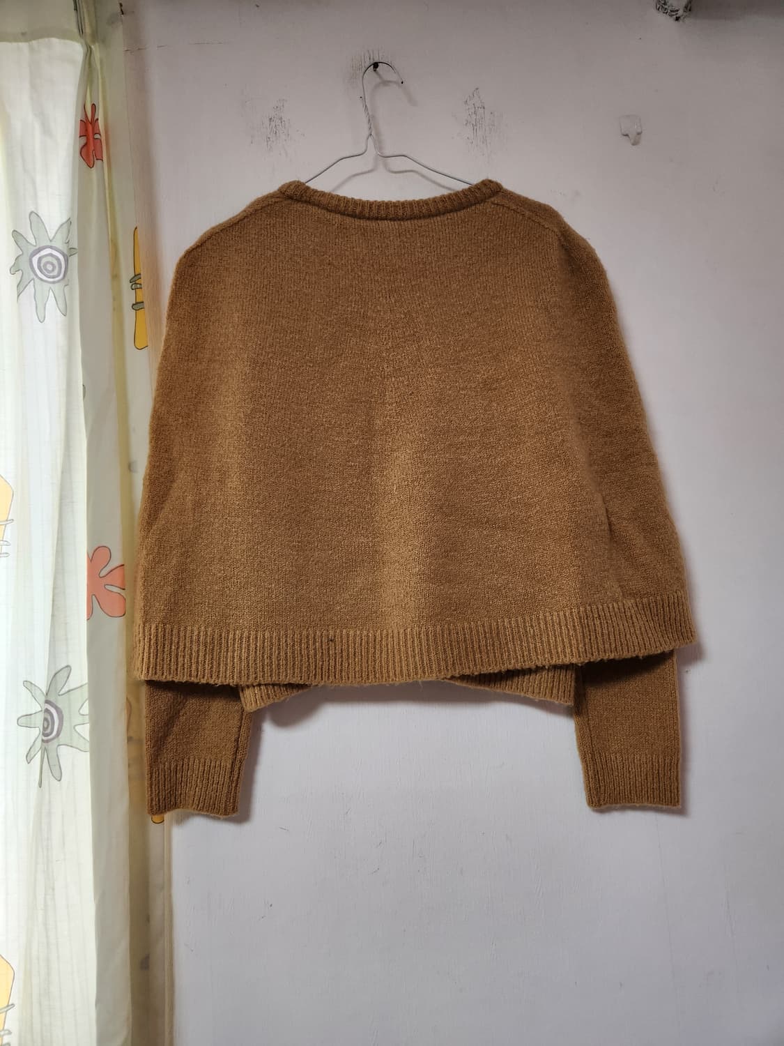 브라운 니트  망토형 스웨터 S 상품이미지2