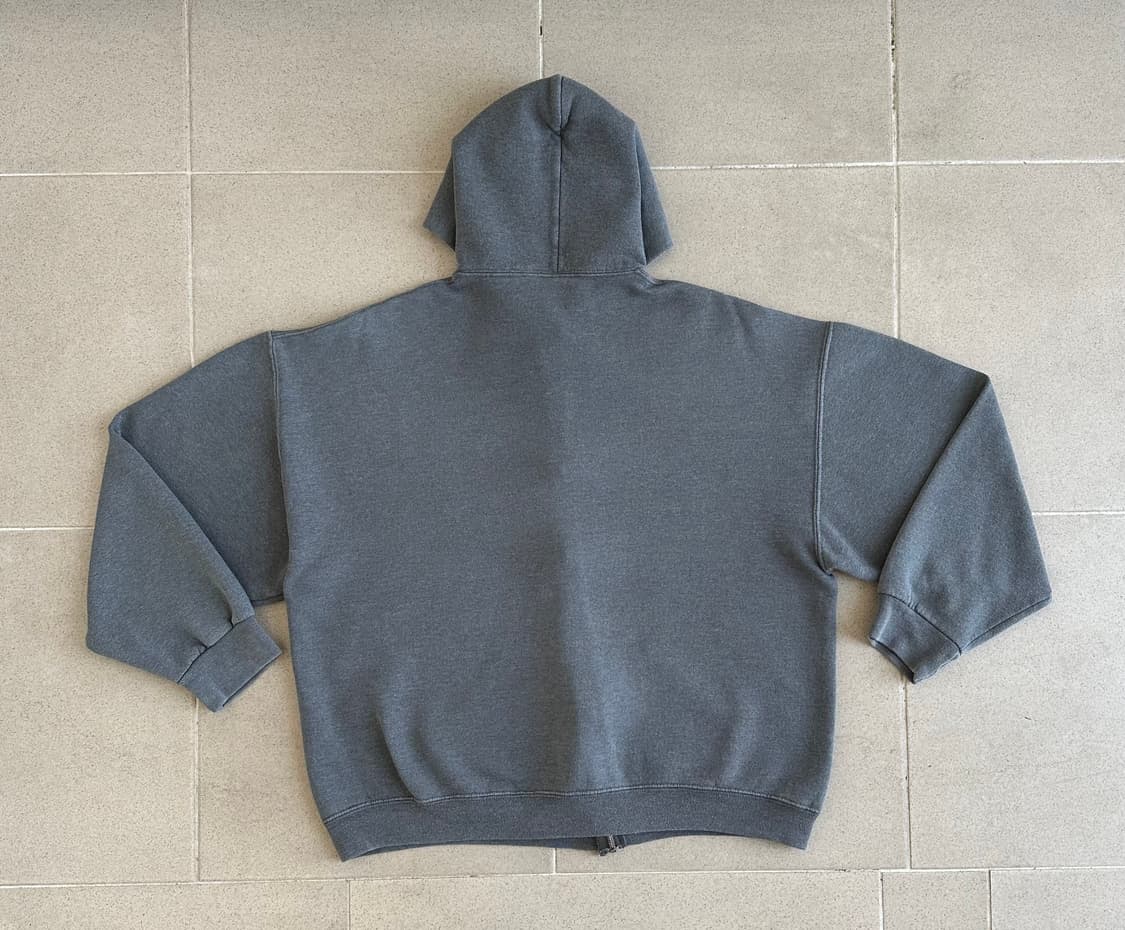 빈티지 러셀 후드집업 다크그레이 XL 상품이미지2