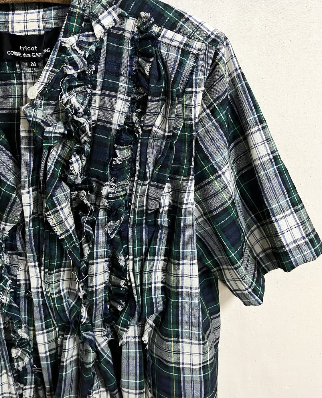 COMME DES GARCONS check frill shirt 상품이미지6
