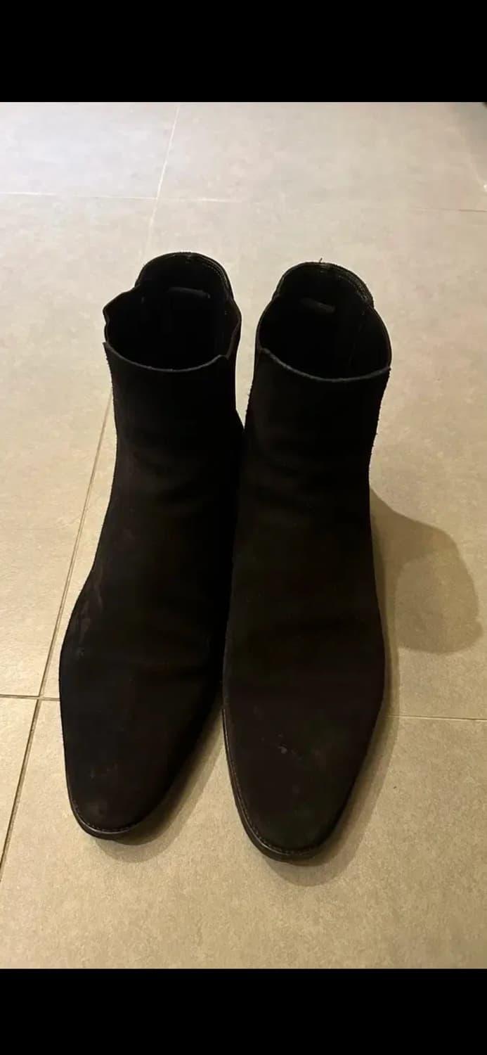 생로랑 스웨이드 부츠 (41.5 사이즈 ) 상품이미지1