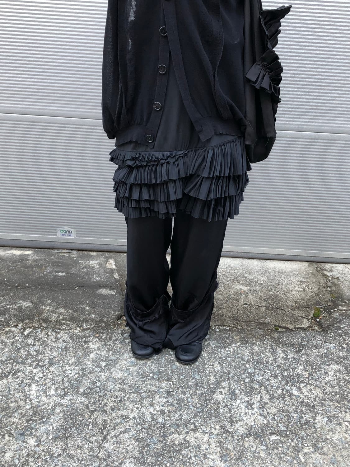 dkny 프릴 스커트 상품이미지2