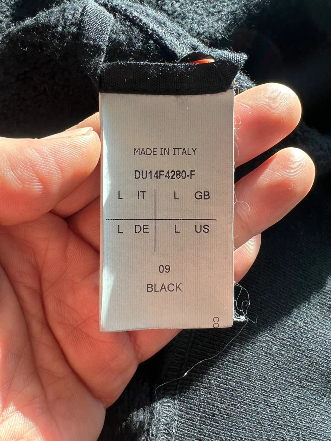 릭오웬스 / 김프 후드집업 블랙 / L 상품이미지2