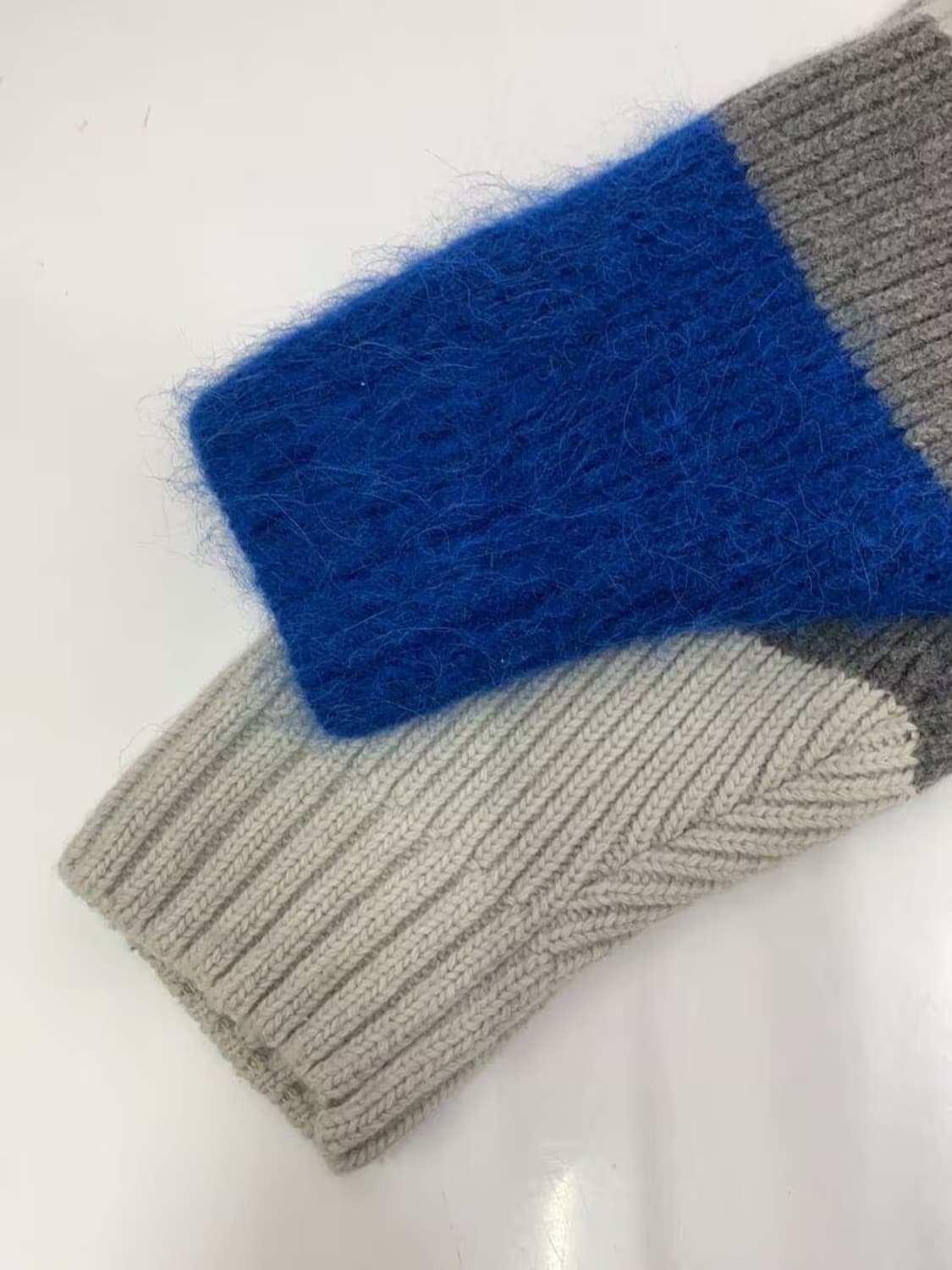 자라 x 아더에러 패치워크 오버사이즈 니트 스웨터 멀티컬러 상품이미지4