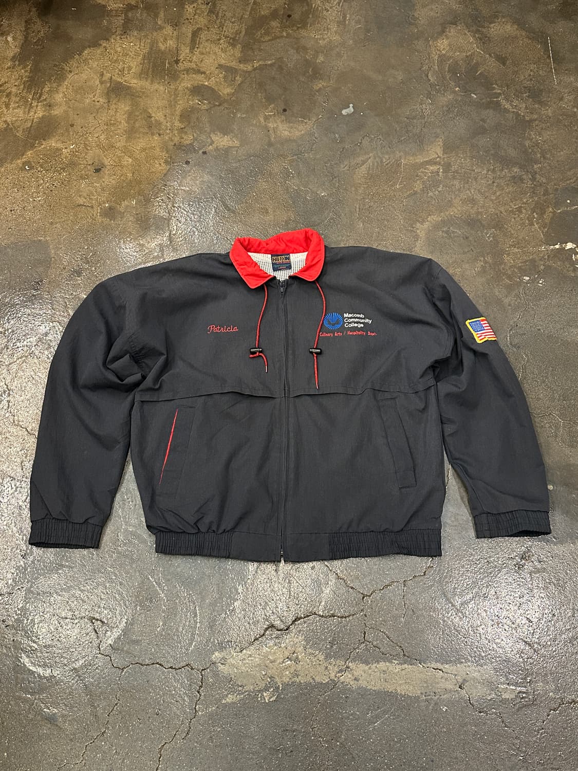 90s HILTON USA 힐튼 빈티지 팀 자켓 L 상품이미지1