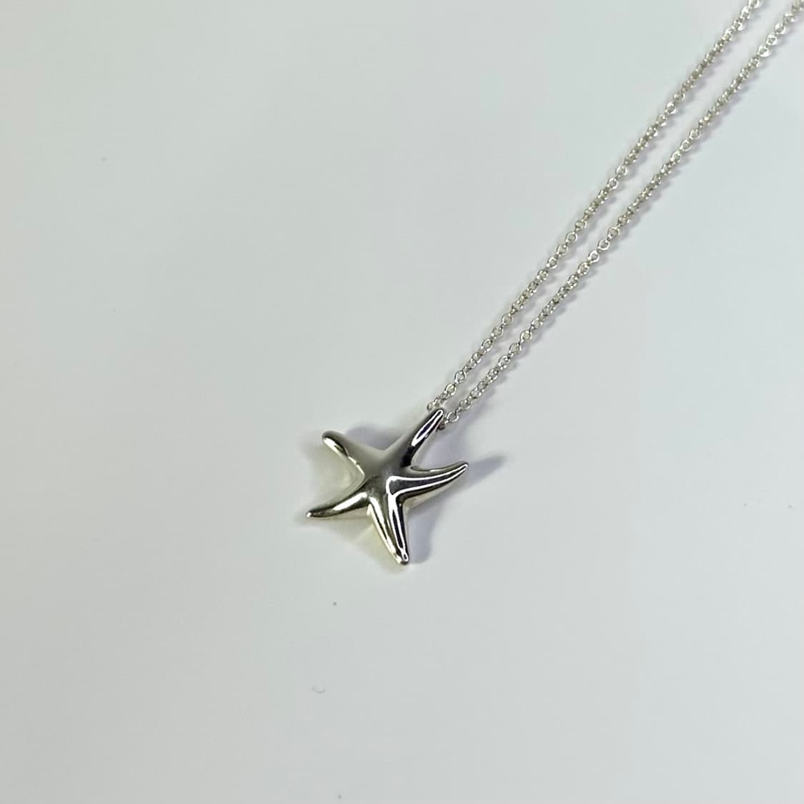 티파니앤코 엘사퍼레티 스타피쉬 펜던트 실버 목걸이 상품이미지6