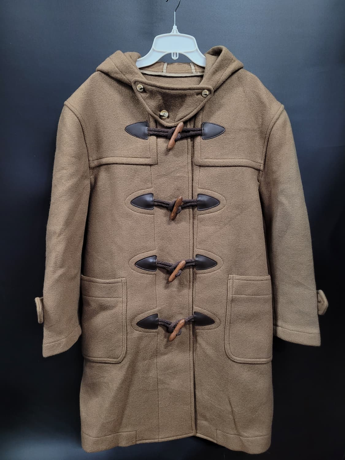 VAN JACKET 빈티지 떡볶이 후드 울 더플코트  상품이미지9