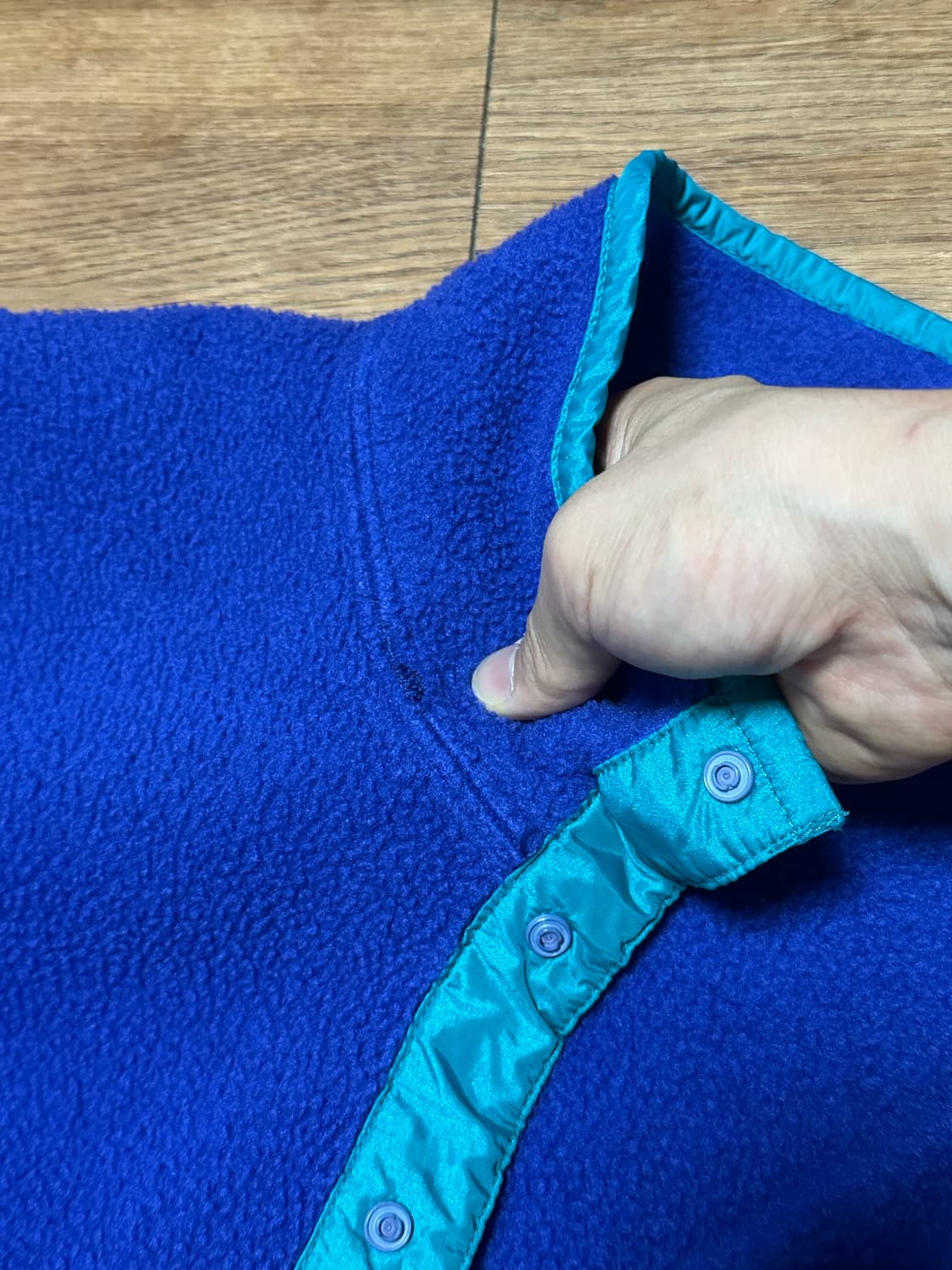 빈티지 파타고니아 신칠라 블루 에메랄드 상품이미지5