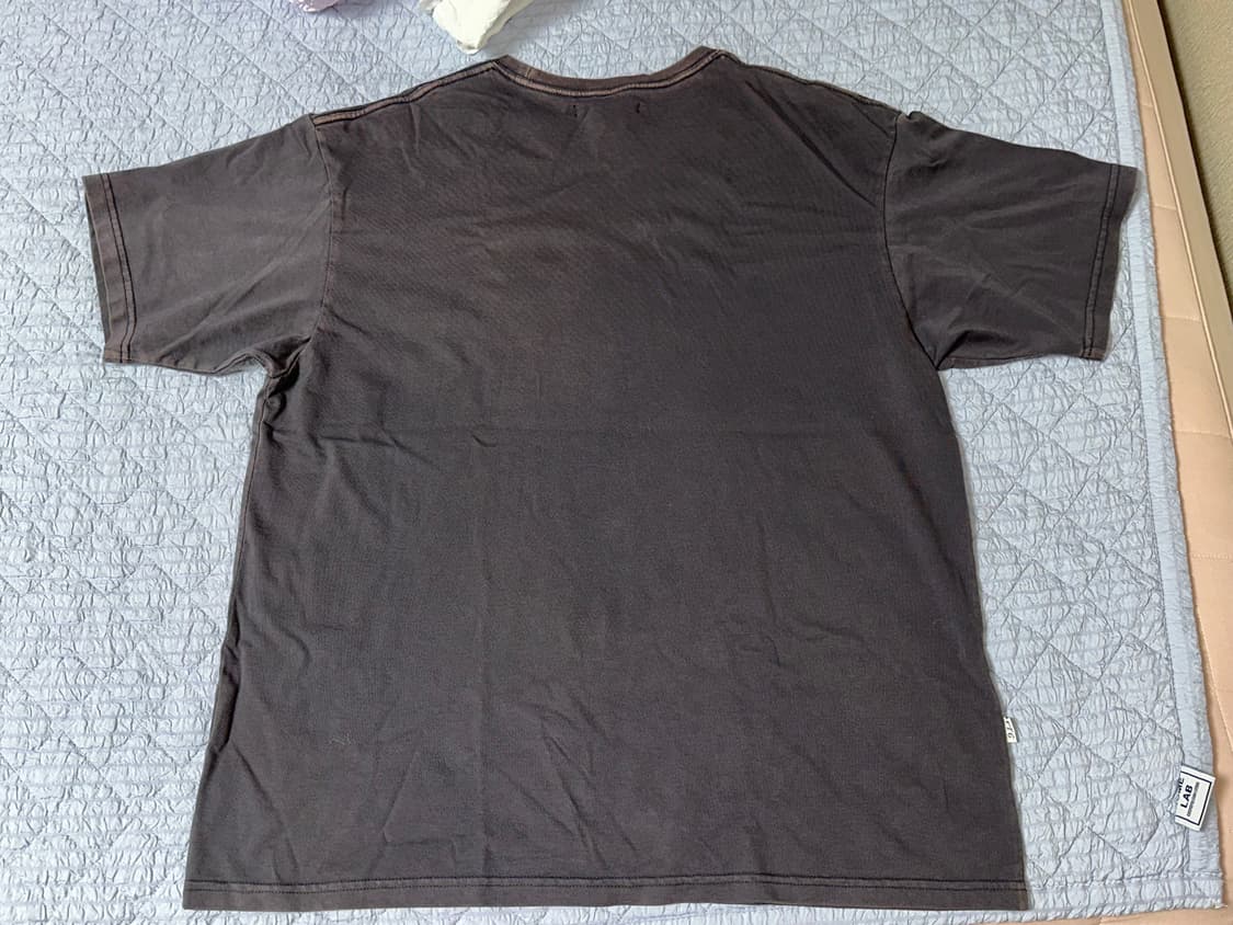 해칭룸 vtg ghost tee washed purple charcoal 상품이미지3