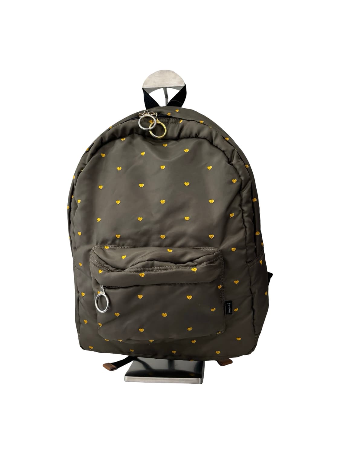 레이 빔즈 하트 자수 백팩 럭색 상품이미지1