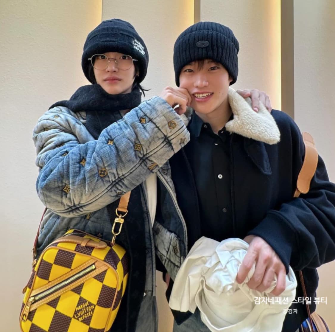 [L] 루이비통 컬렉션라인 퍼렐 청패딩 상품이미지5