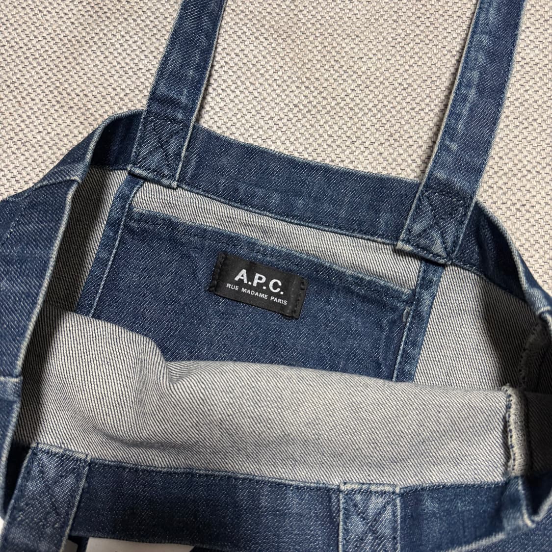 A.P.C (아페쎄) 데님 토트백 상품이미지3