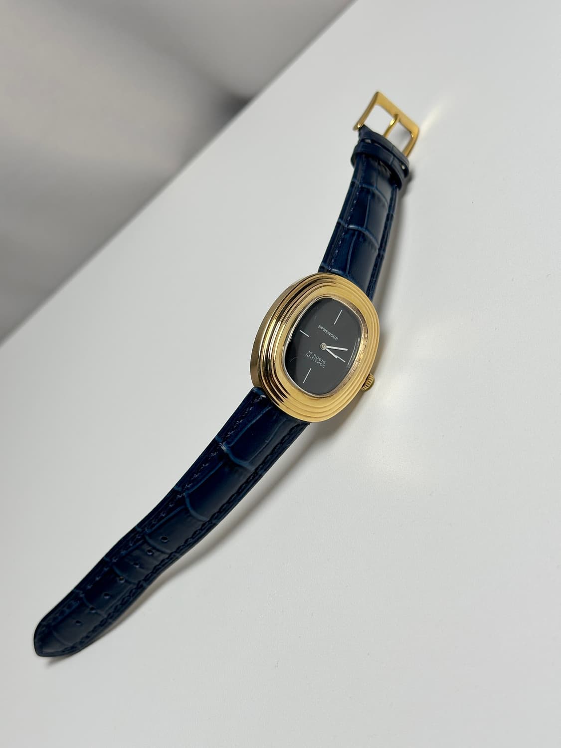 스프렝거 오벌 골드 드레스 워치 상품이미지2