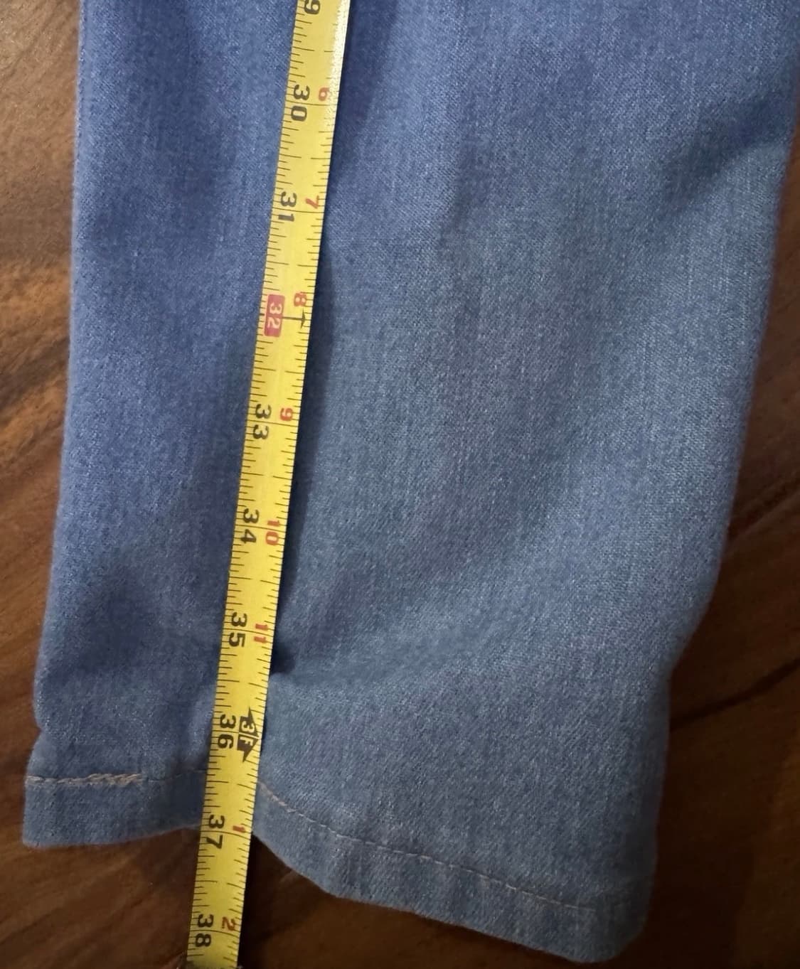 1970-80 빈티지 랭글러 청바지 36x29 made in USA 상품이미지7