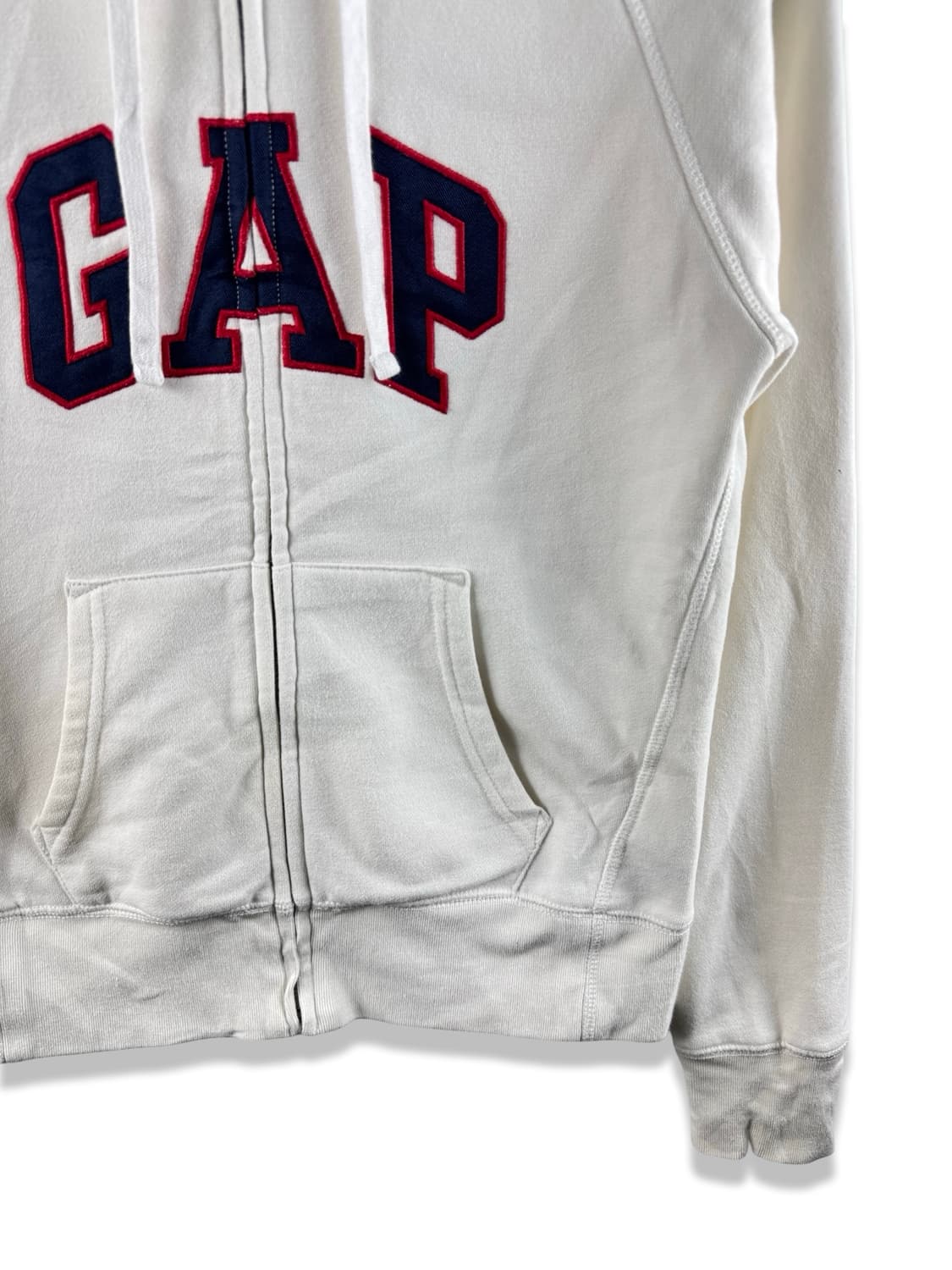갭 화이트 레드 후드집업2406 상품이미지5