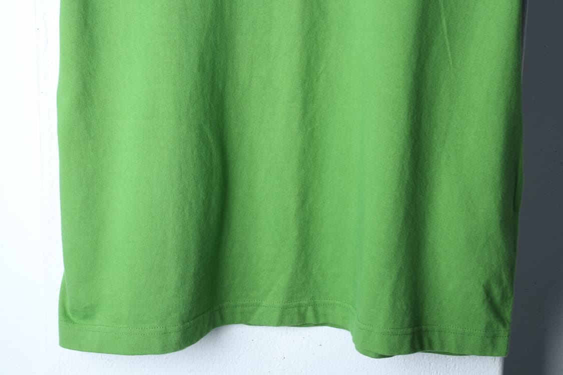 (L-2XL) 언어펙티드 반팔 티셔츠 오버핏 그린 올드스쿨-H32027 상품이미지4