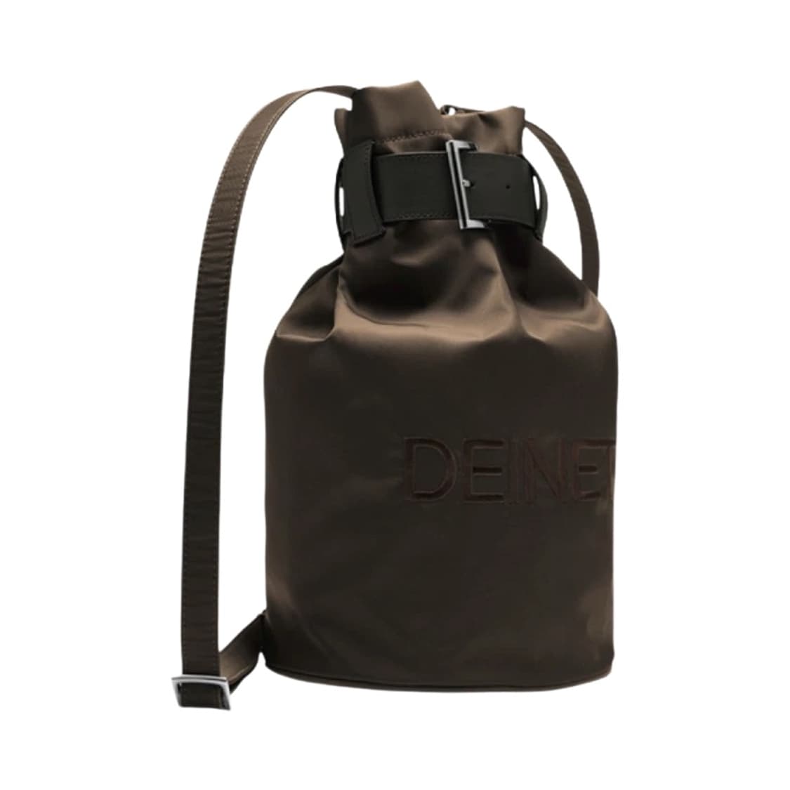 다이닛 로고 버킷백 브라운 상품이미지2