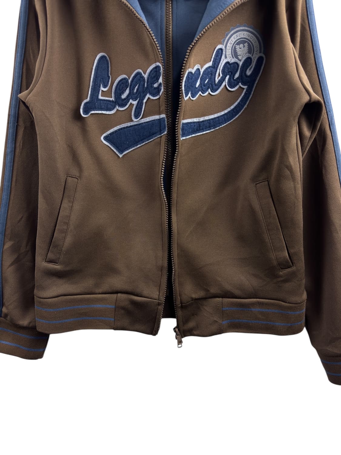 JPN Y2K 브라운 이중 집업1541 상품이미지4