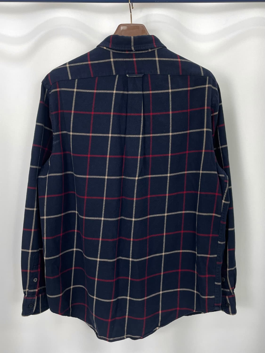 [2XL]폴로 네이비 체크 셔츠CK9768 상품이미지7