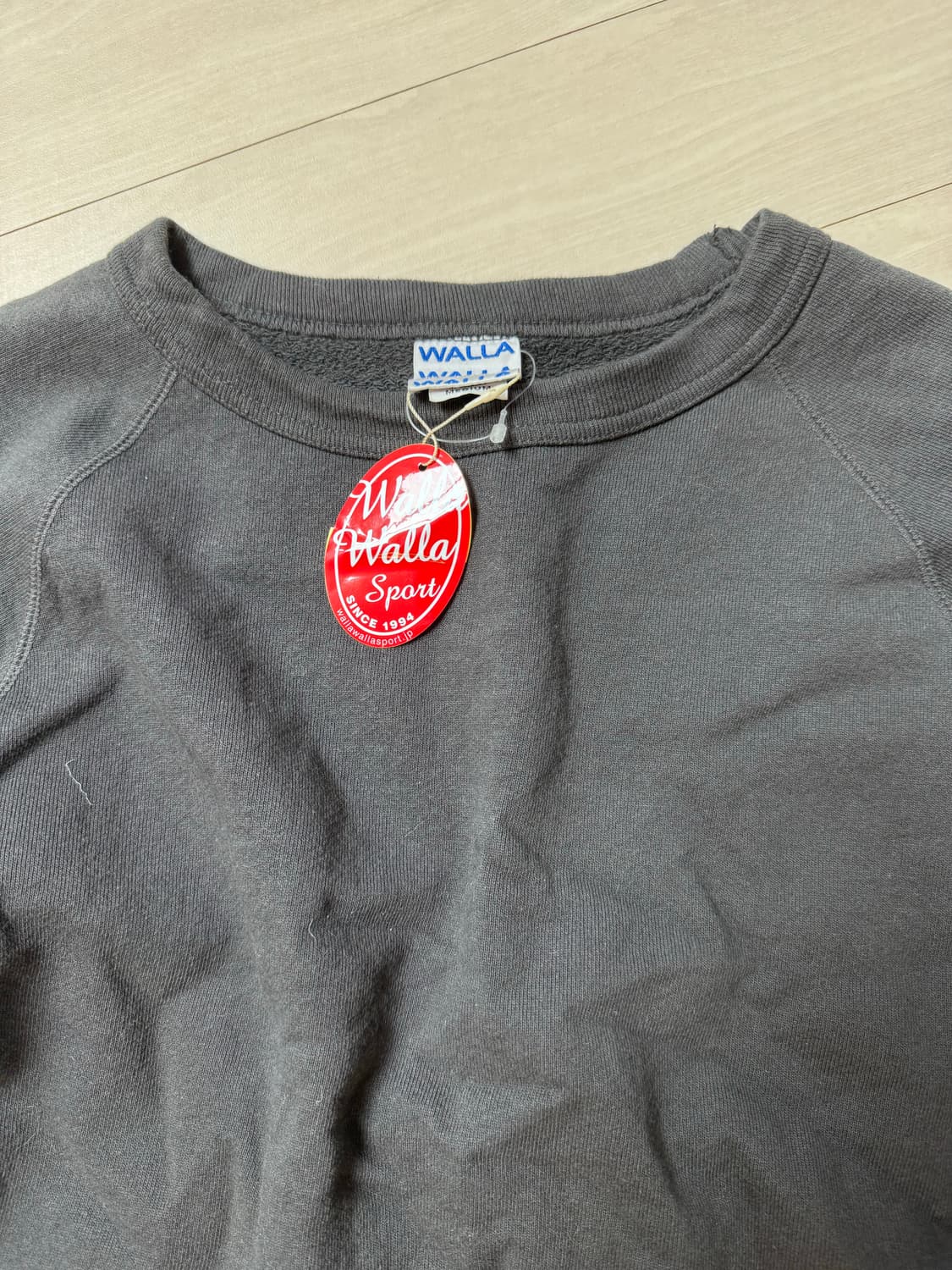 레글런 스웻셔츠 맨투맨 월러월러  (택달린 새상품 미개봉) 상품이미지2