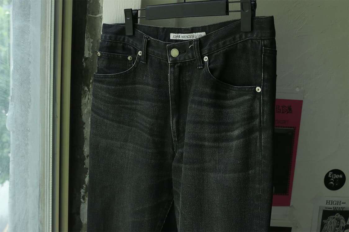 존 로렌스 설리반 19SS 블랙 부츠컷 데님 팬츠  상품이미지4