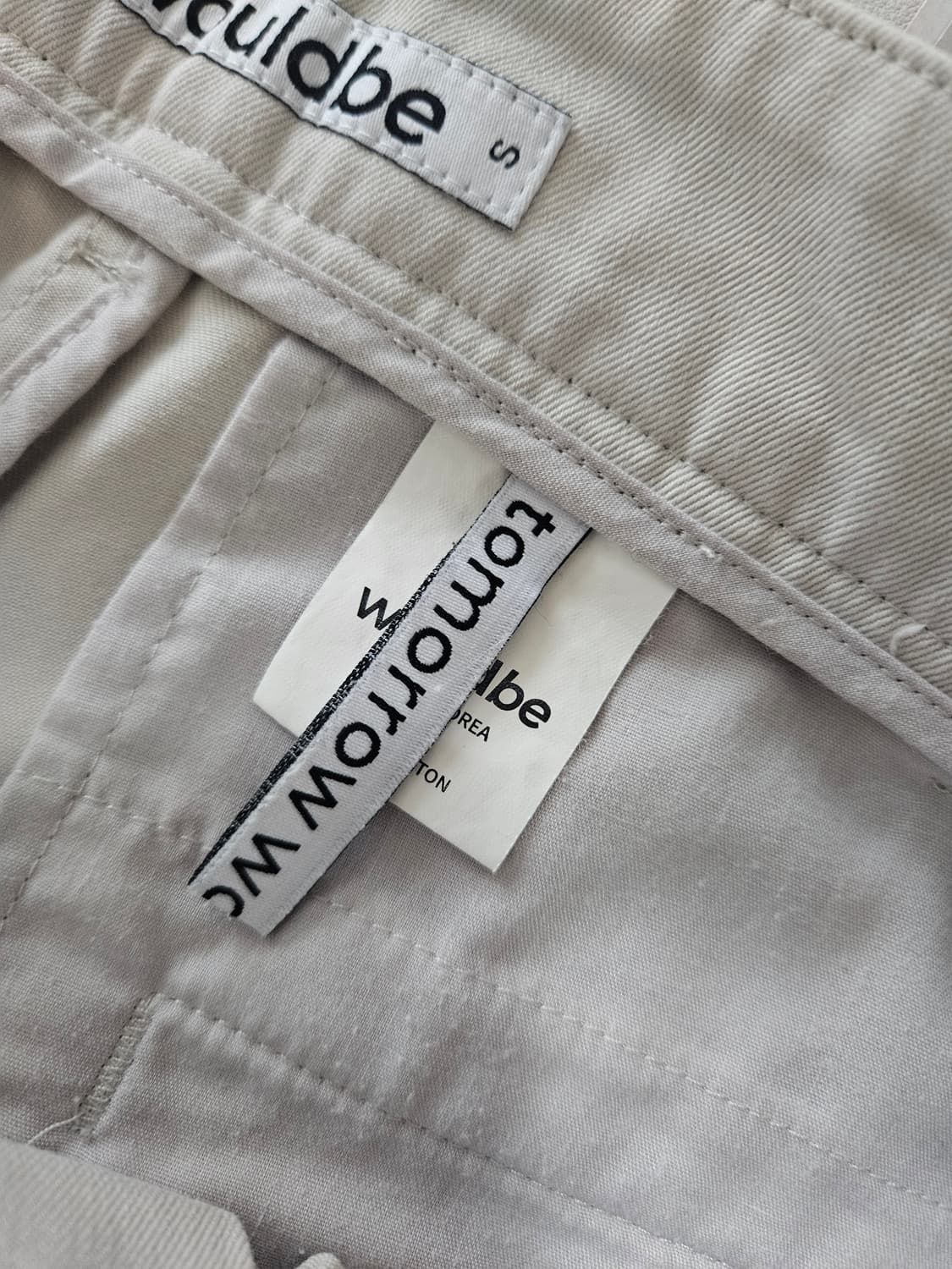 우드비 투턱 치노 하프팬츠 상품이미지3