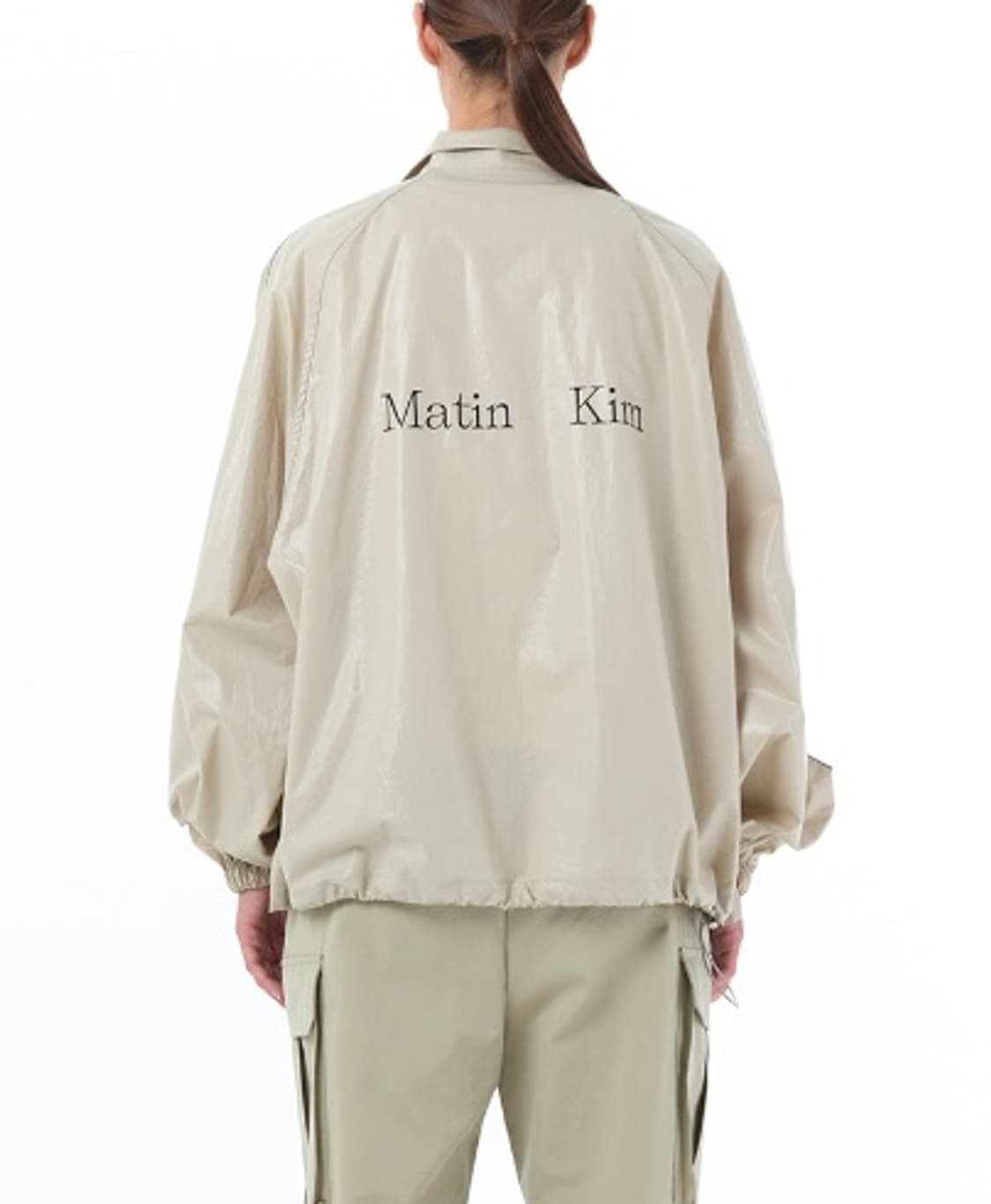 마뗑킴 베이지색 바람막이 상품이미지1