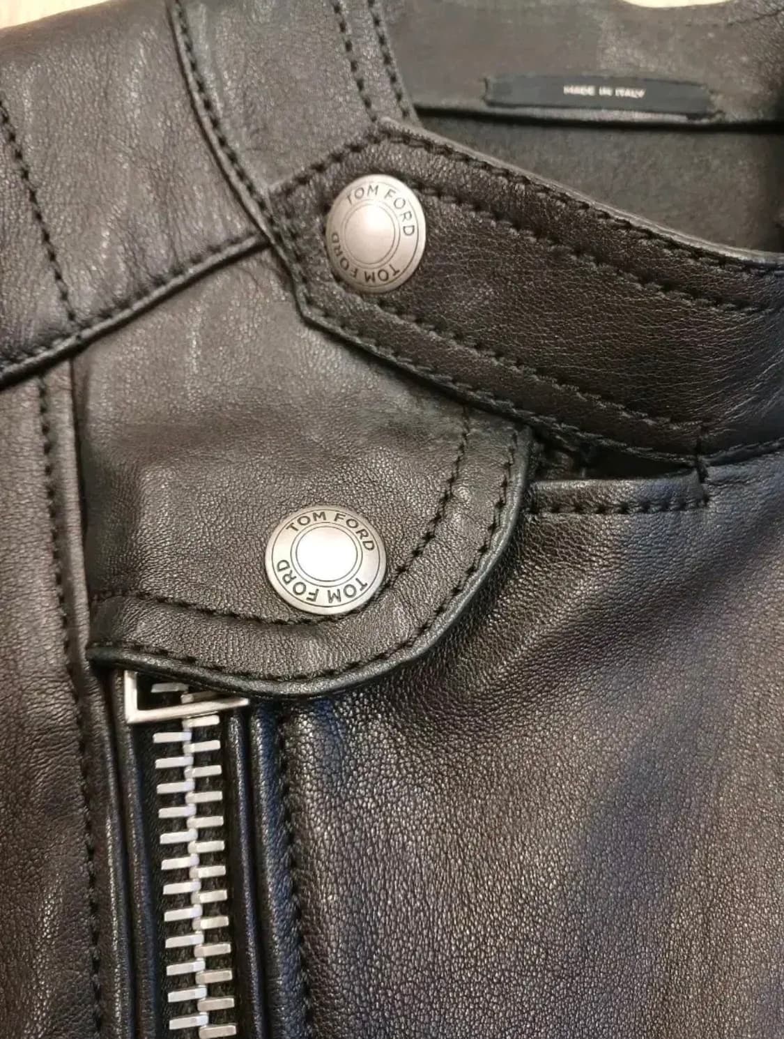 TOM FORD LEATHER BIKERS JACKET 상품이미지3