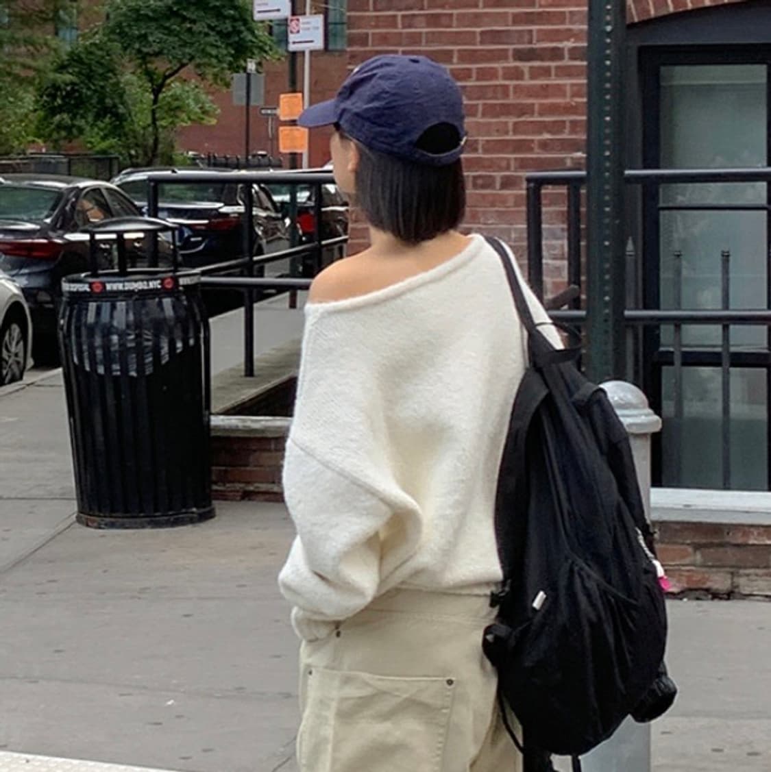 데일리쥬 보트넥 니트 상품이미지2