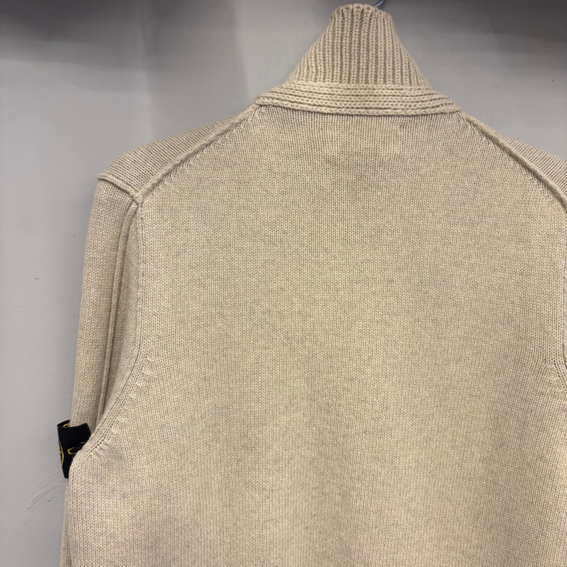 스톤아일랜드 아이보리 니트 가디건 자켓 L 상품이미지5