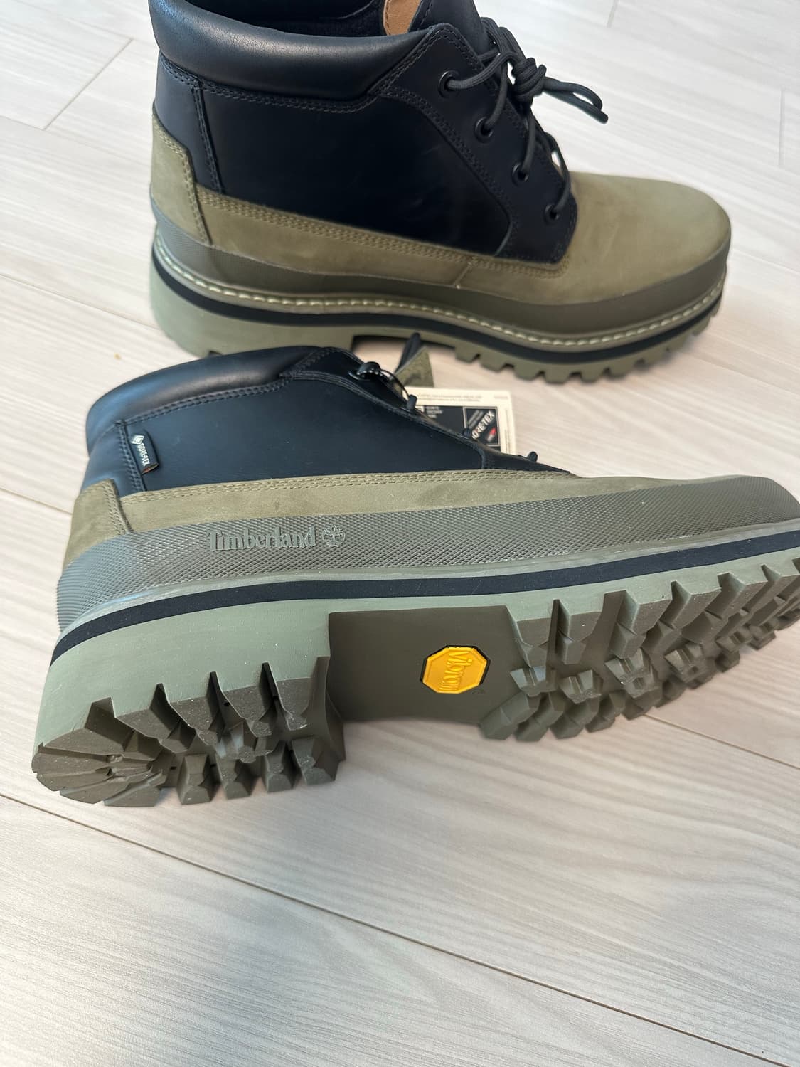 팀버랜드 프리미엄 차카 26SS 투톤 카키 280 (새상품) 상품이미지3