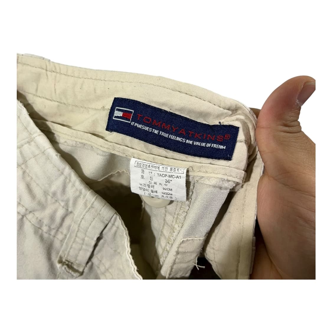 [Tommy Hilfiger] 타미힐피거 빅로고 카고팬츠 상품이미지5