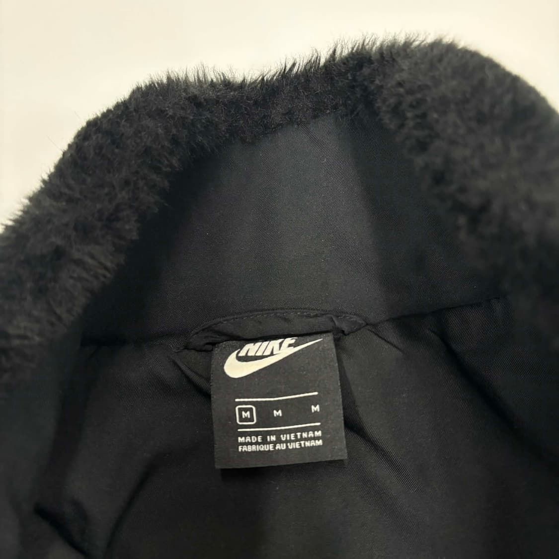 나이키 NSW 준신형 빅스우시 포우퍼 자켓 쉐르파 후리스(M) 상품이미지5