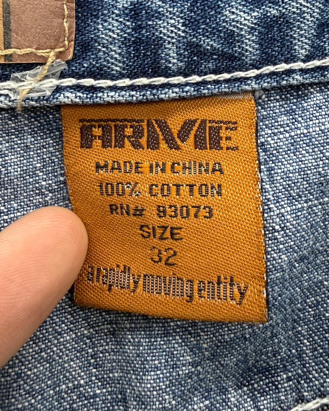 ARME 워 그래픽 힙합 데님 팬츠 상품이미지8