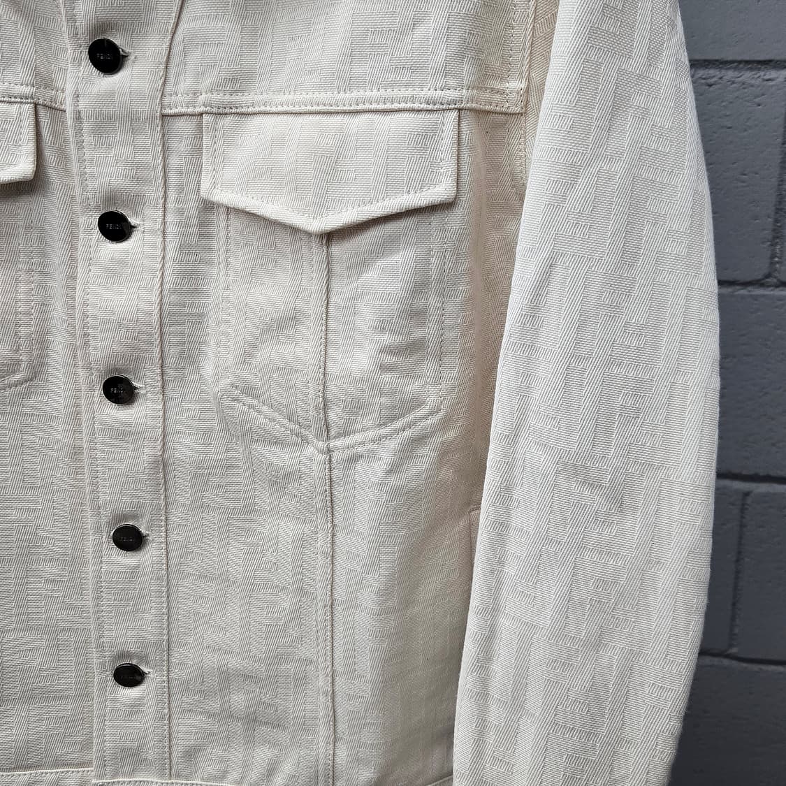 펜디 FF 모노그램 데님 자켓 46 상품이미지3