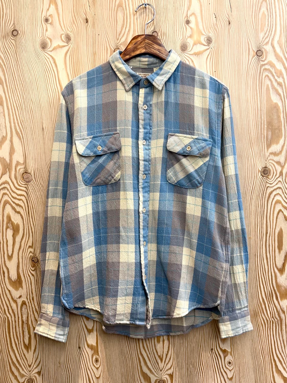 리바이스 웨스턴 체크 셔츠 상품이미지1